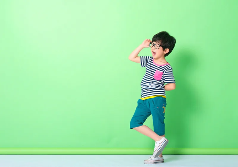 Kids Sportswear Product on-model photography