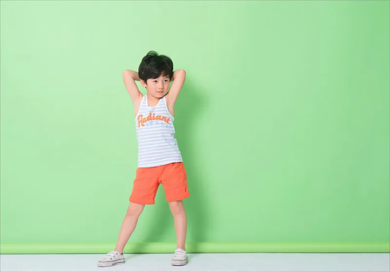 Kids Sportswear Product flat-lay photography