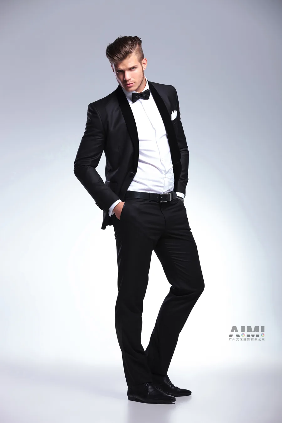 Custom Menswear Suit Male Model lookbook photography