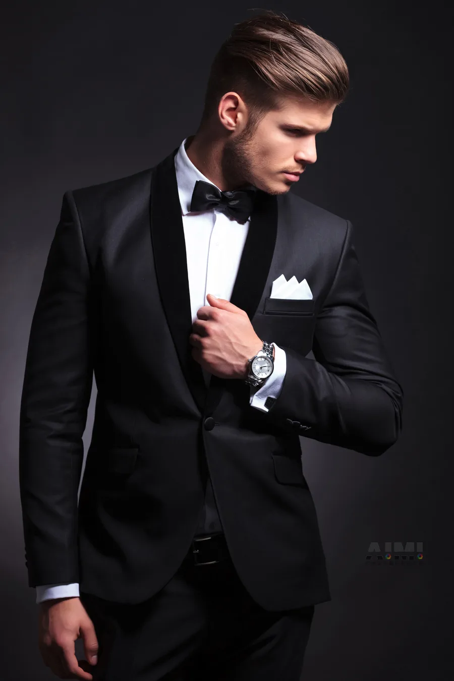 Custom Menswear Suit Male Model lifestyle photography
