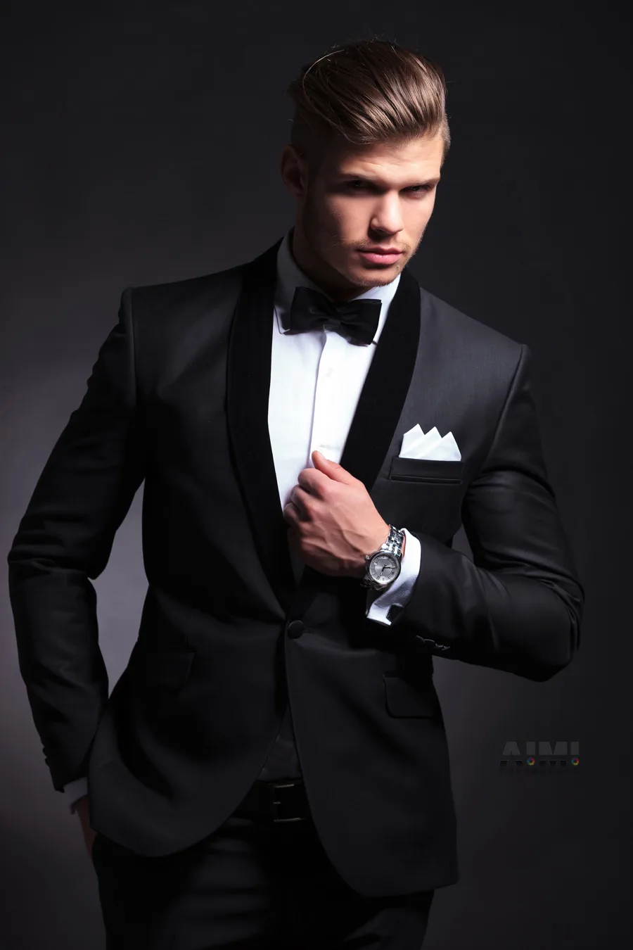 Custom Menswear Suit Male Model creative photography