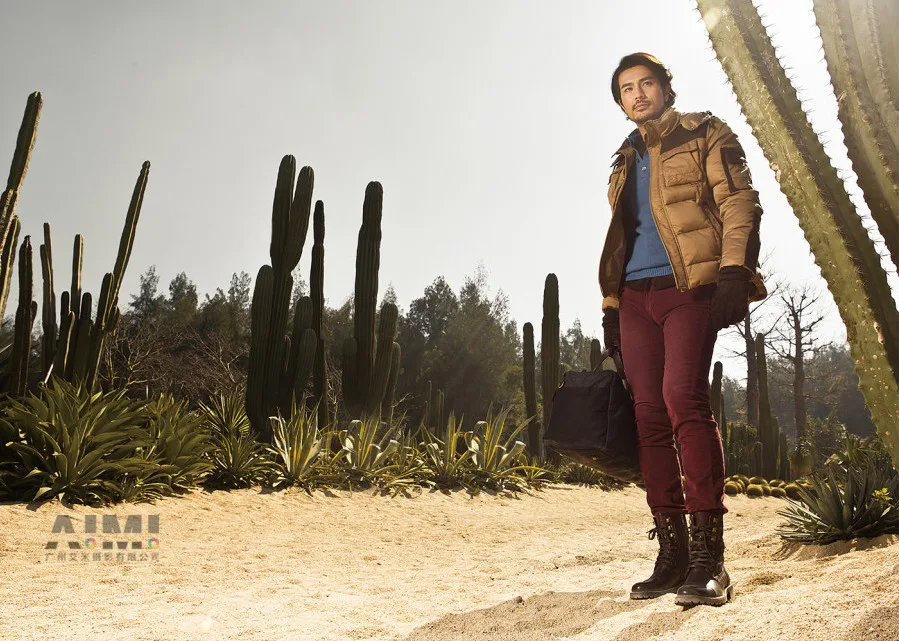 Outdoor Menswear E-commerce lookbook photography