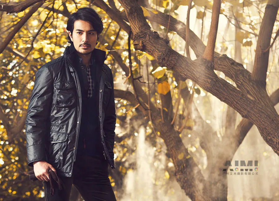 Outdoor Menswear E-commerce lookbook photography