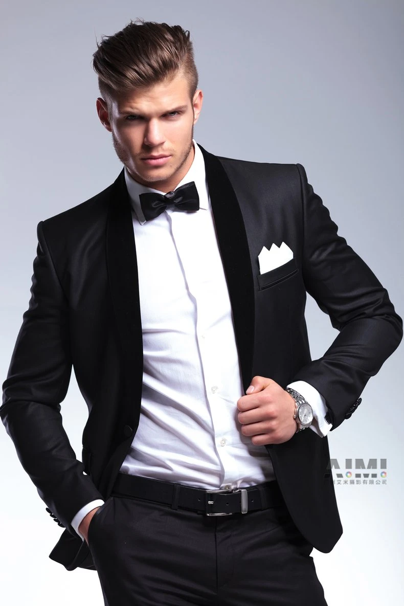 Custom Menswear Suit Male Model Photography