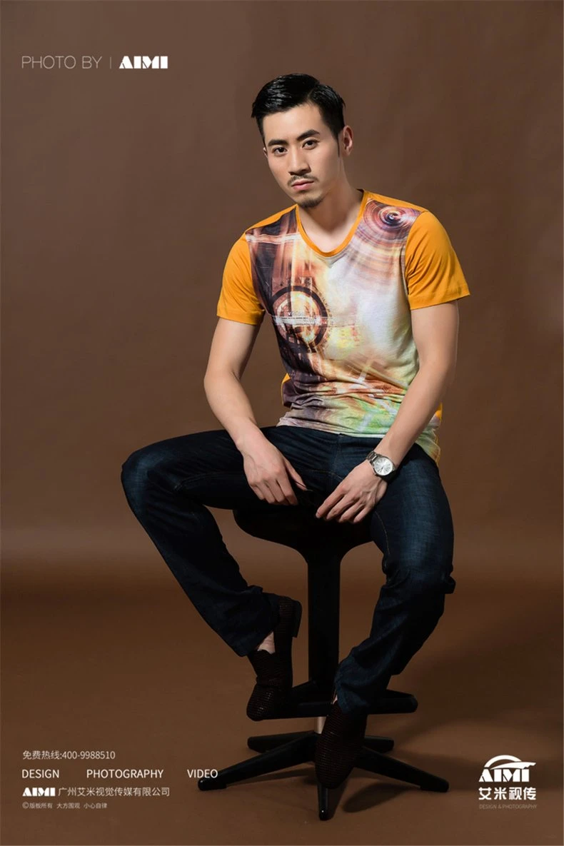 Menswear Casual Scene on-model photography