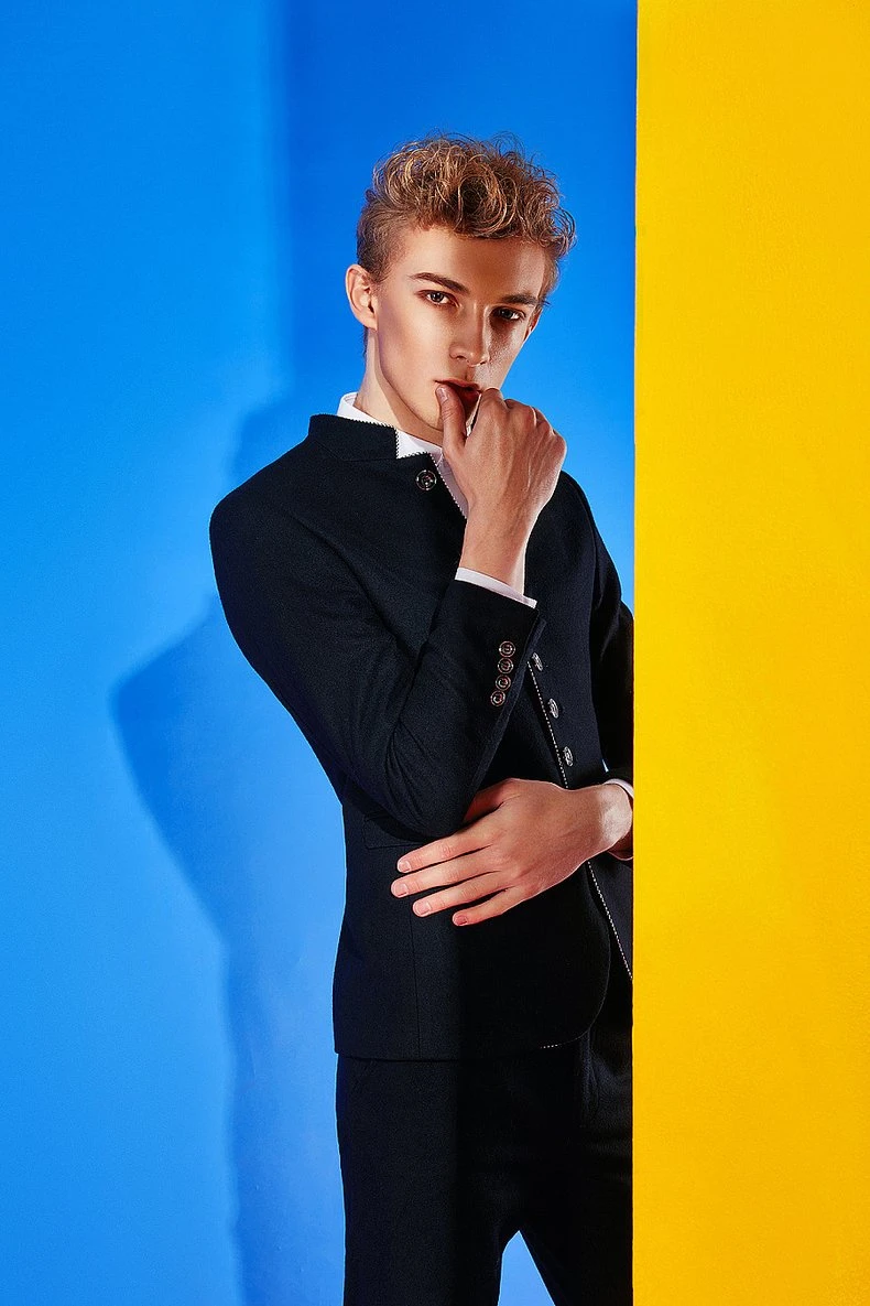 Menswear Commercial Advertising on-model photography