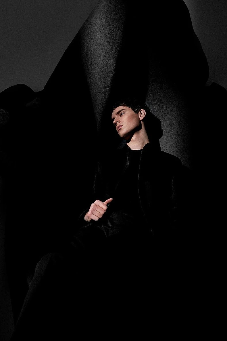 Trendy Menswear Display lookbook photography