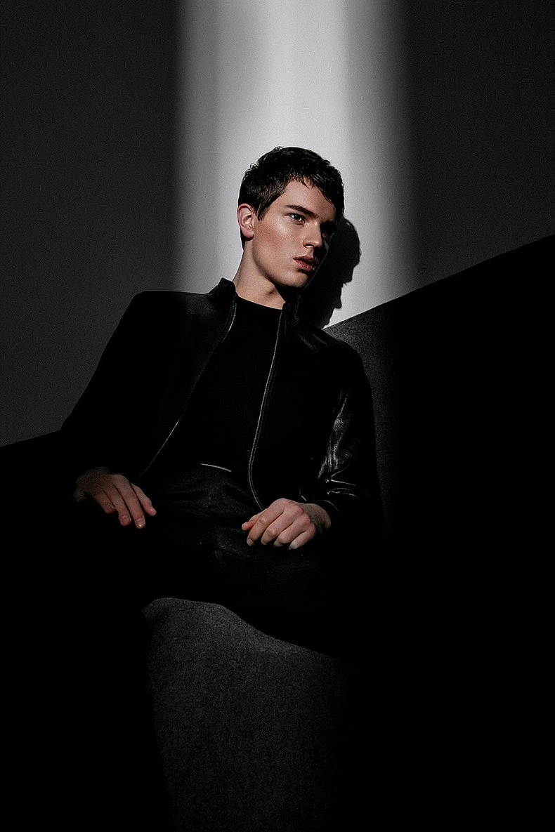 Trendy Menswear Display lifestyle photography