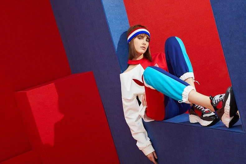 Creative Womenswear Scene flat-lay photography