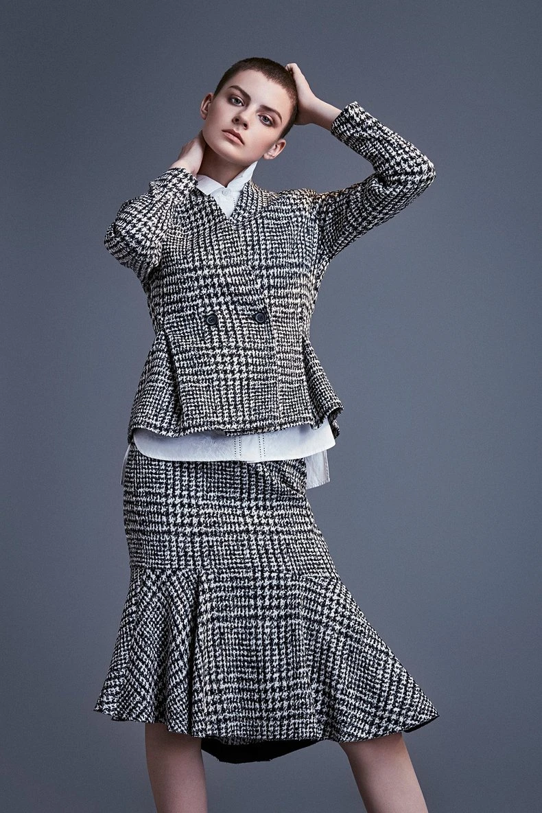 High-End Female Model Brand ghost mannequin photography