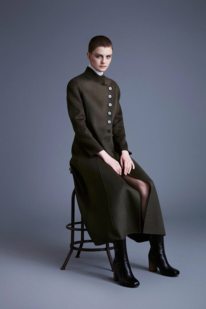 High-End Female Model Brand flat-lay photography