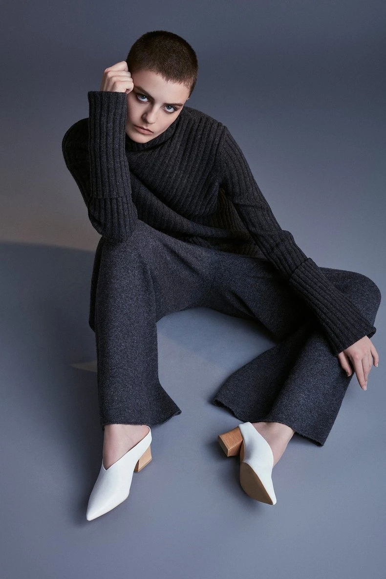 High-End Female Model Brand lookbook photography