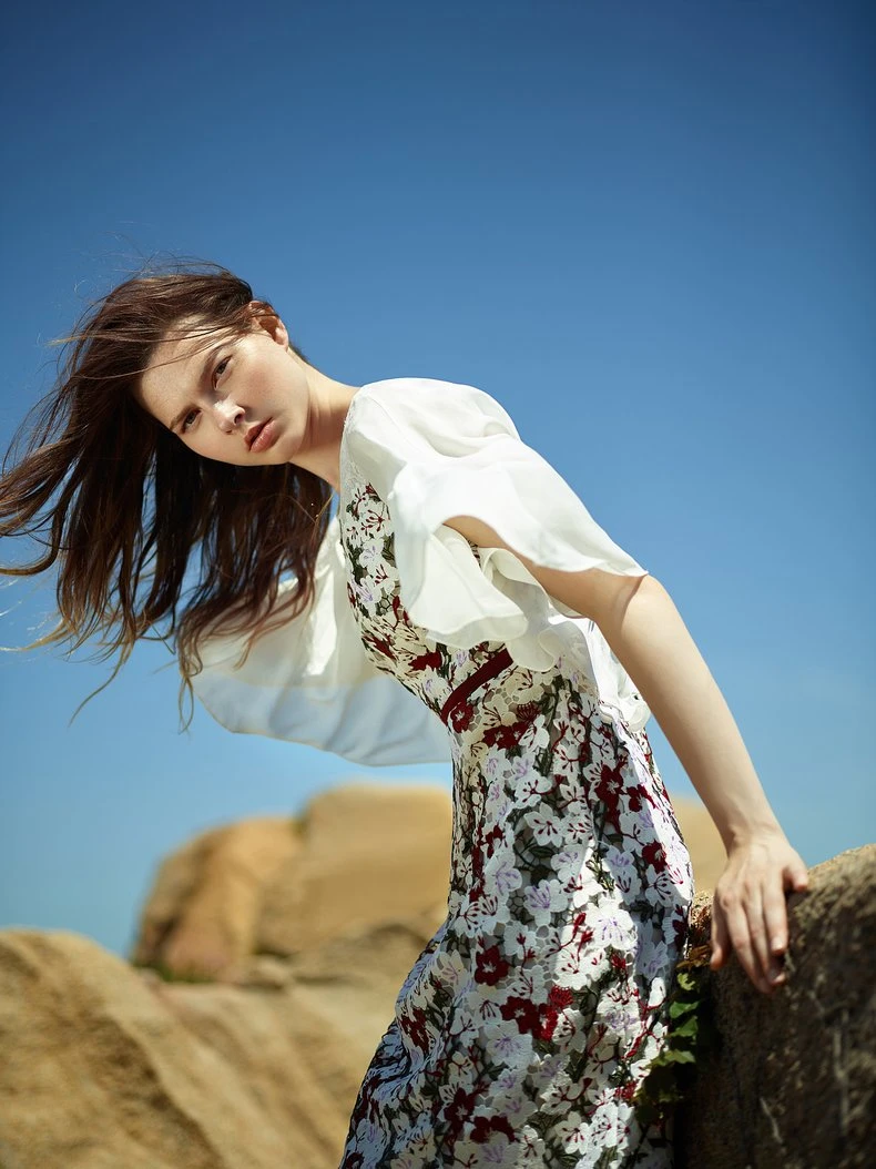 Womenswear Outdoor Commercial Advertising Video on-model photography