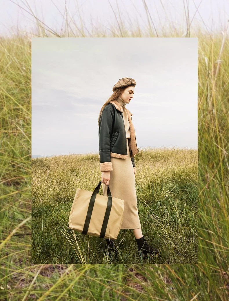 Trendy Womenswear Outdoor Model creative photography