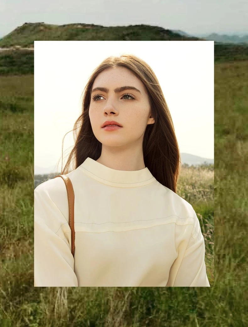 Trendy Womenswear Outdoor Model ghost mannequin photography