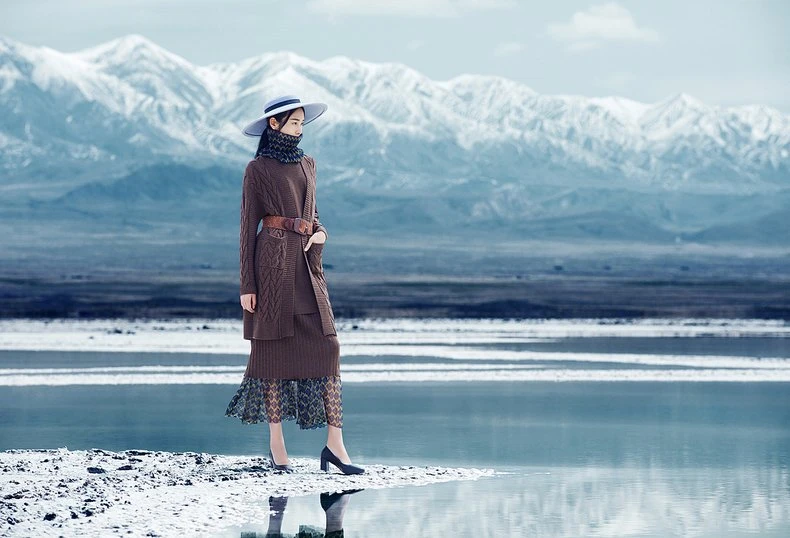 Women's Outdoor Fashion lookbook photography