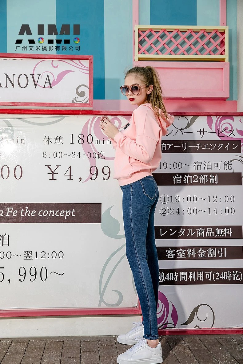 Classic Jeans Model Photography for E-commerce lookbook photography