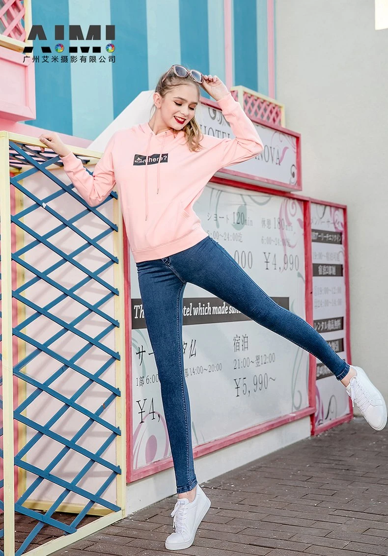 Ladies Trendy Jeans Photography Ladies Commercial Modeling Photography e-commerce Photography Services ghost mannequin photography