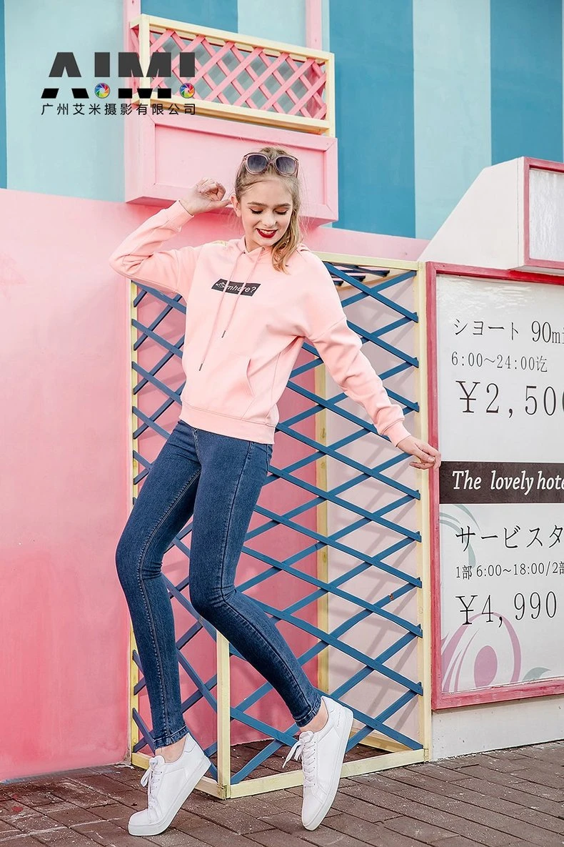 Ladies Trendy Jeans Photography Ladies Commercial Modeling Photography e-commerce Photography Services flat-lay photography