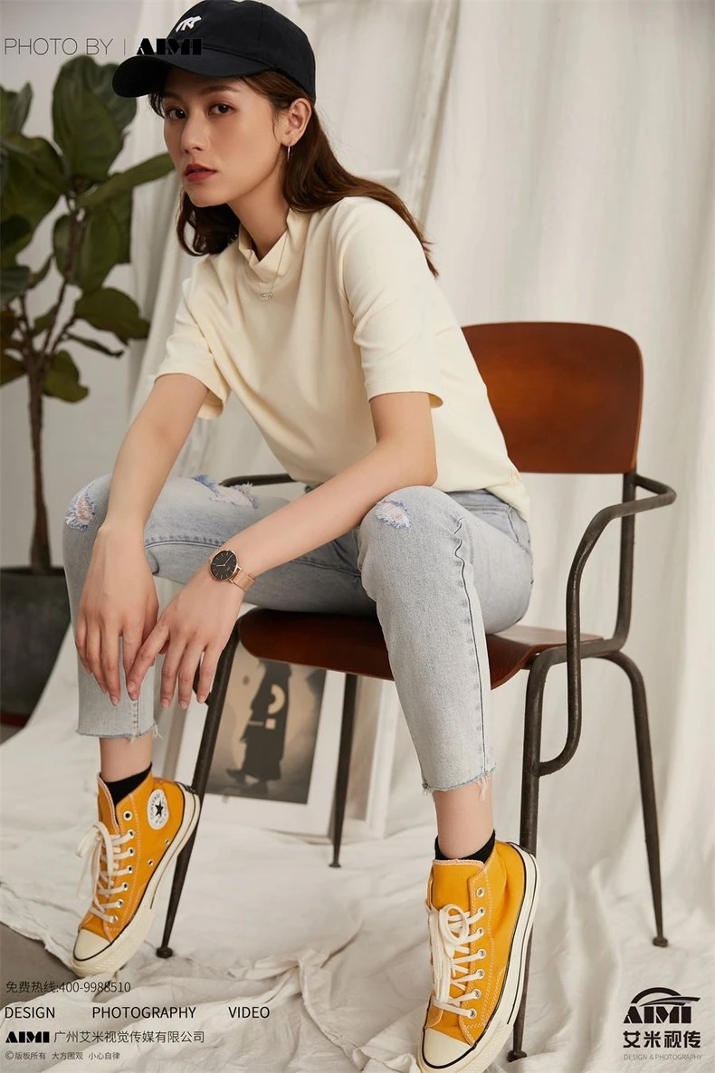 Women's Jeans Fashion Photography in China