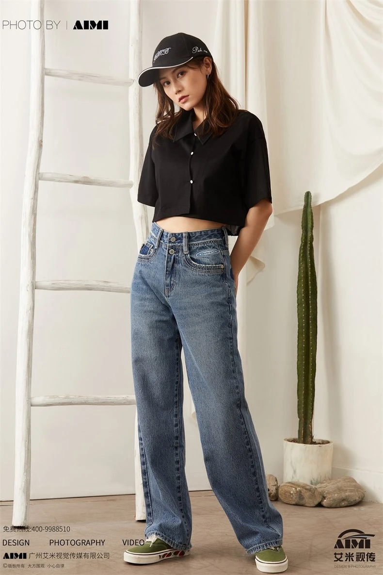 Women's Jeans Fashion on-model photography