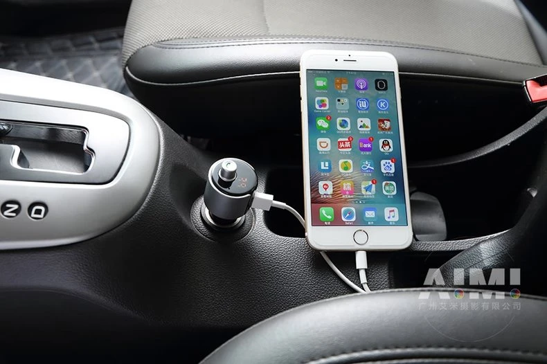 Car Charger Product Creative Photography Guangzhou Auto Products Photography Company lifestyle photography