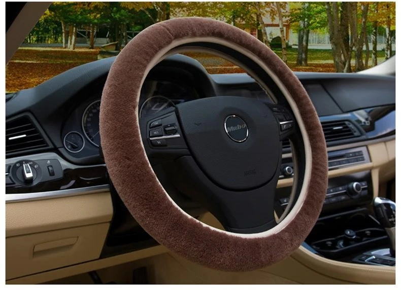 Steering Wheel Cover Detail Photography