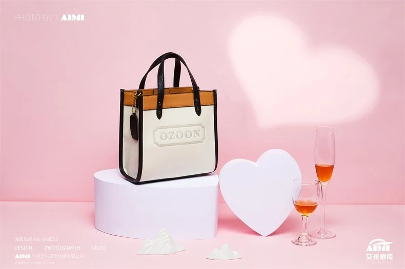 Handbag structured form photography