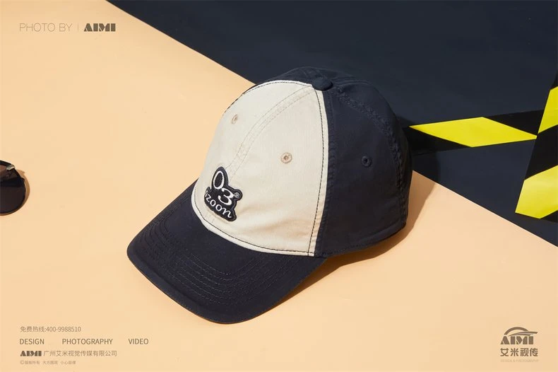 Baseball Cap detail shot photography