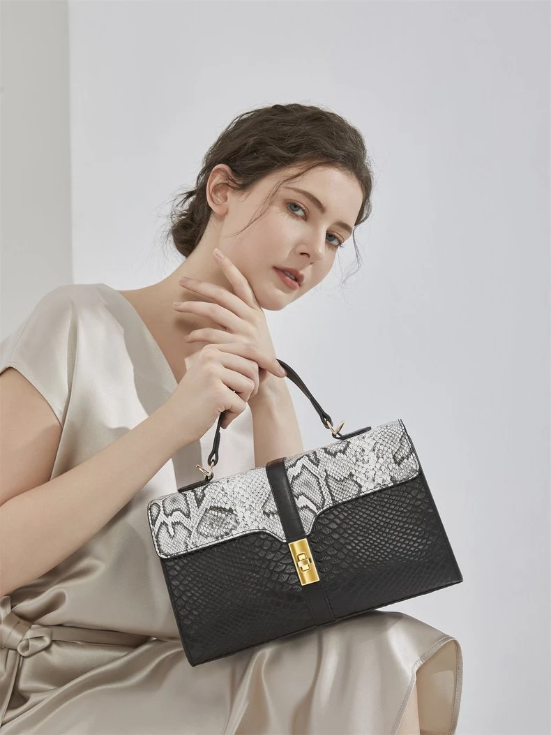 Women's Handbag flat-lay photography