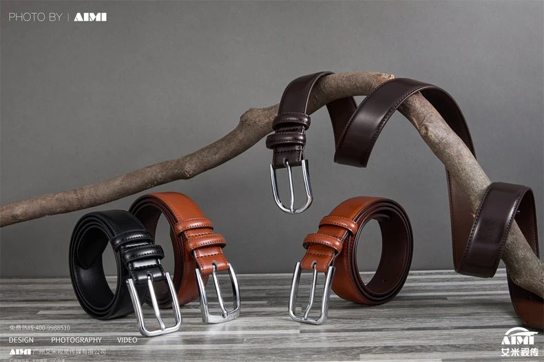 Men's Belt structured form photography