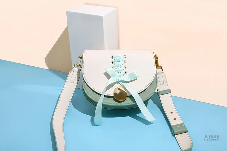 High-end brand bags customized shooting Handbag scene creative shooting flat-lay photography