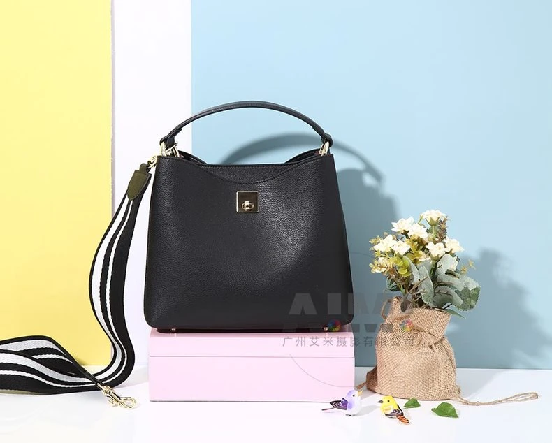 Ladies Handbag Classic Shooting Girls Crossbody Bag Scene Creative Shooting flat-lay photography