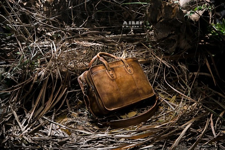 E-commerce leather bag creative shooting Guangzhou Tianhe shooting bag company flat-lay photography