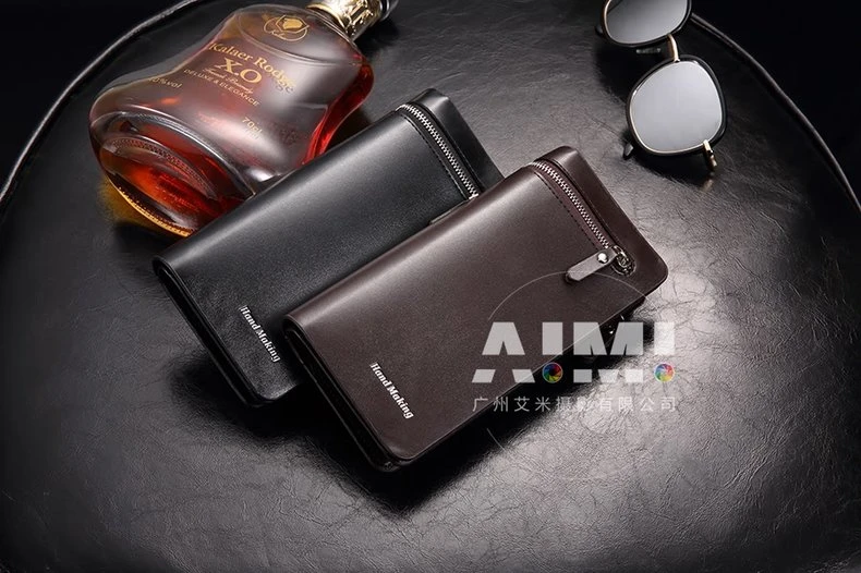 e-commerce high-end brand mens bag shooting bag scene creative white background photography