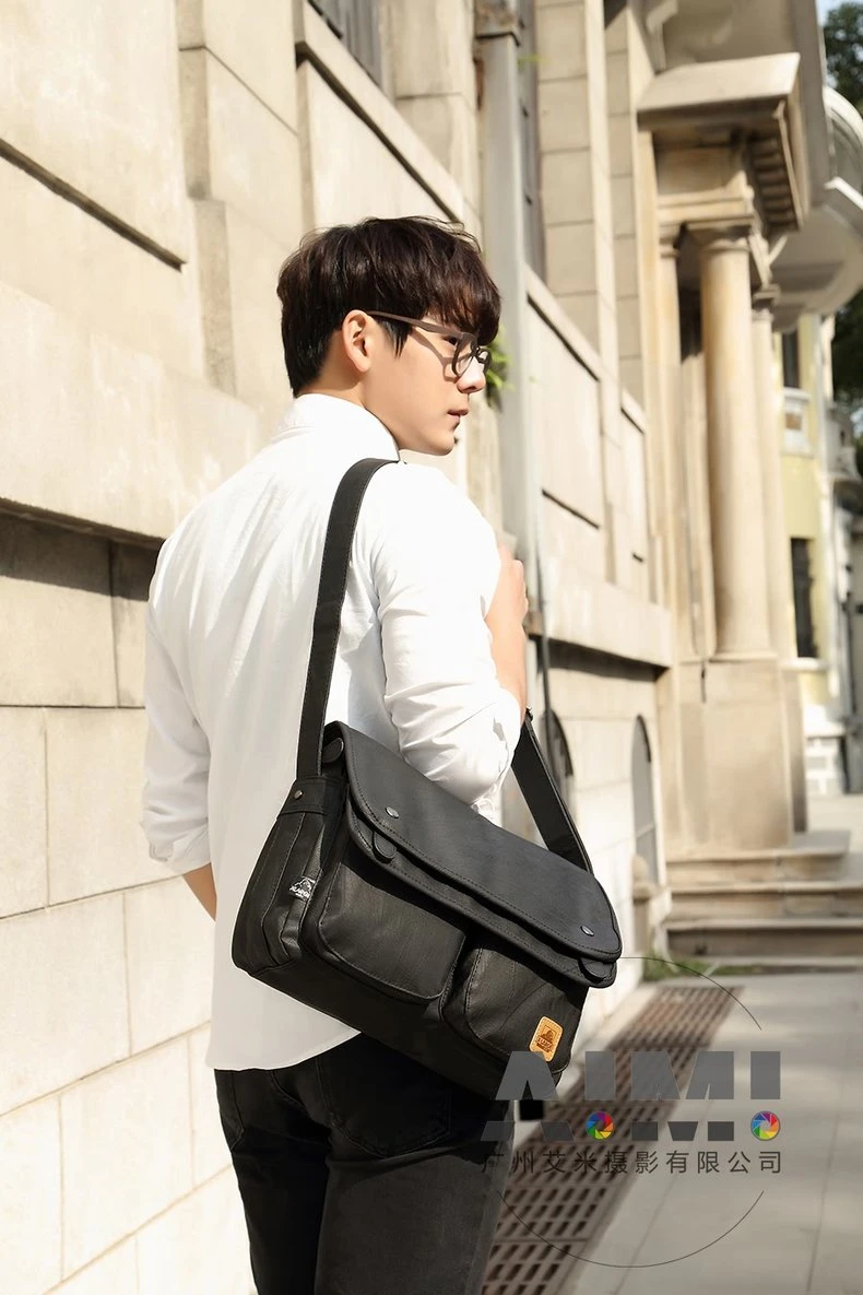 Guangzhou man bag photography Professional model bag photography Outdoor bag structured form photography