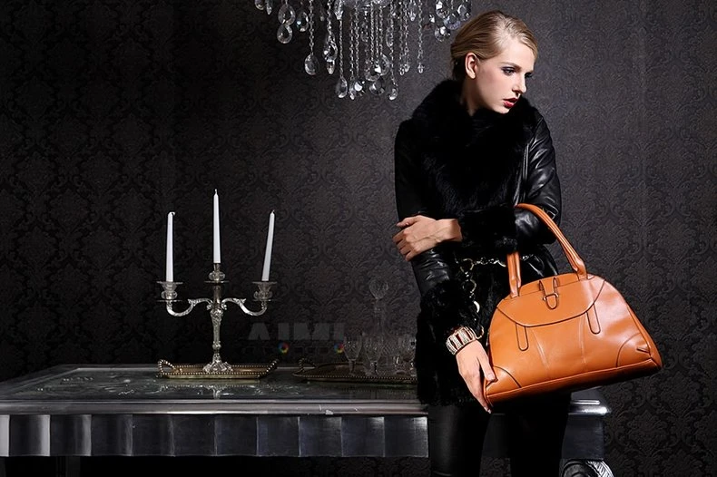 Brand ladies bag advertising photography bag modeling photography commercial scene flat-lay photography