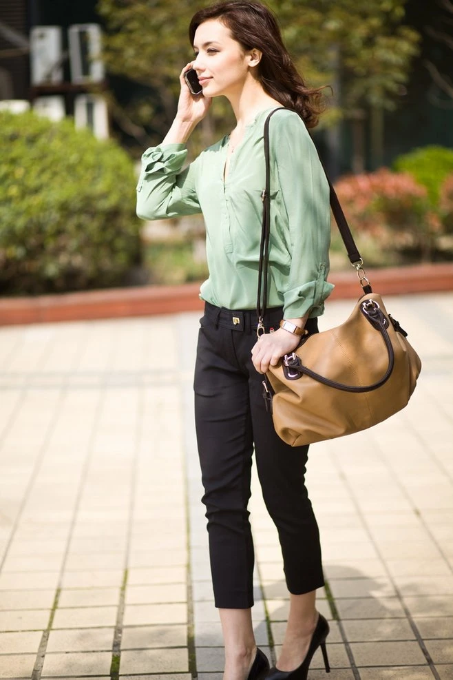 Trendy Women's Bag Outdoor Photography
