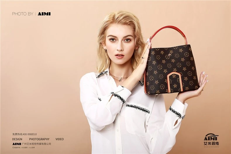High-End Ladies Bag Creative Photography
