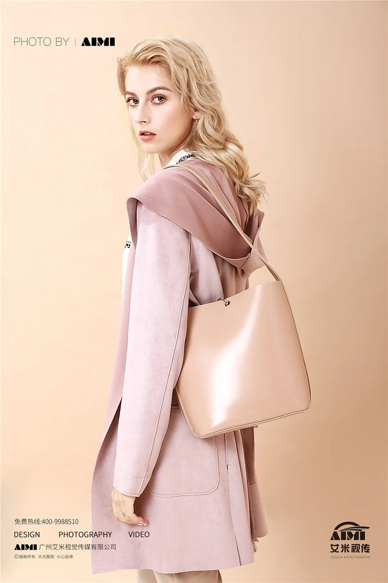 High-end brand ladies bag creative photography Guangzhou product modeling photography company detail shot photography