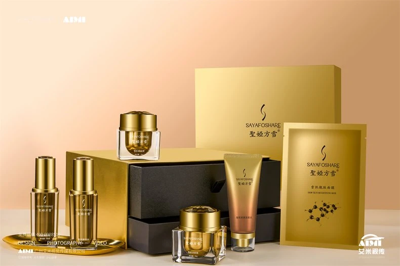Skincare Set texture close-up photography