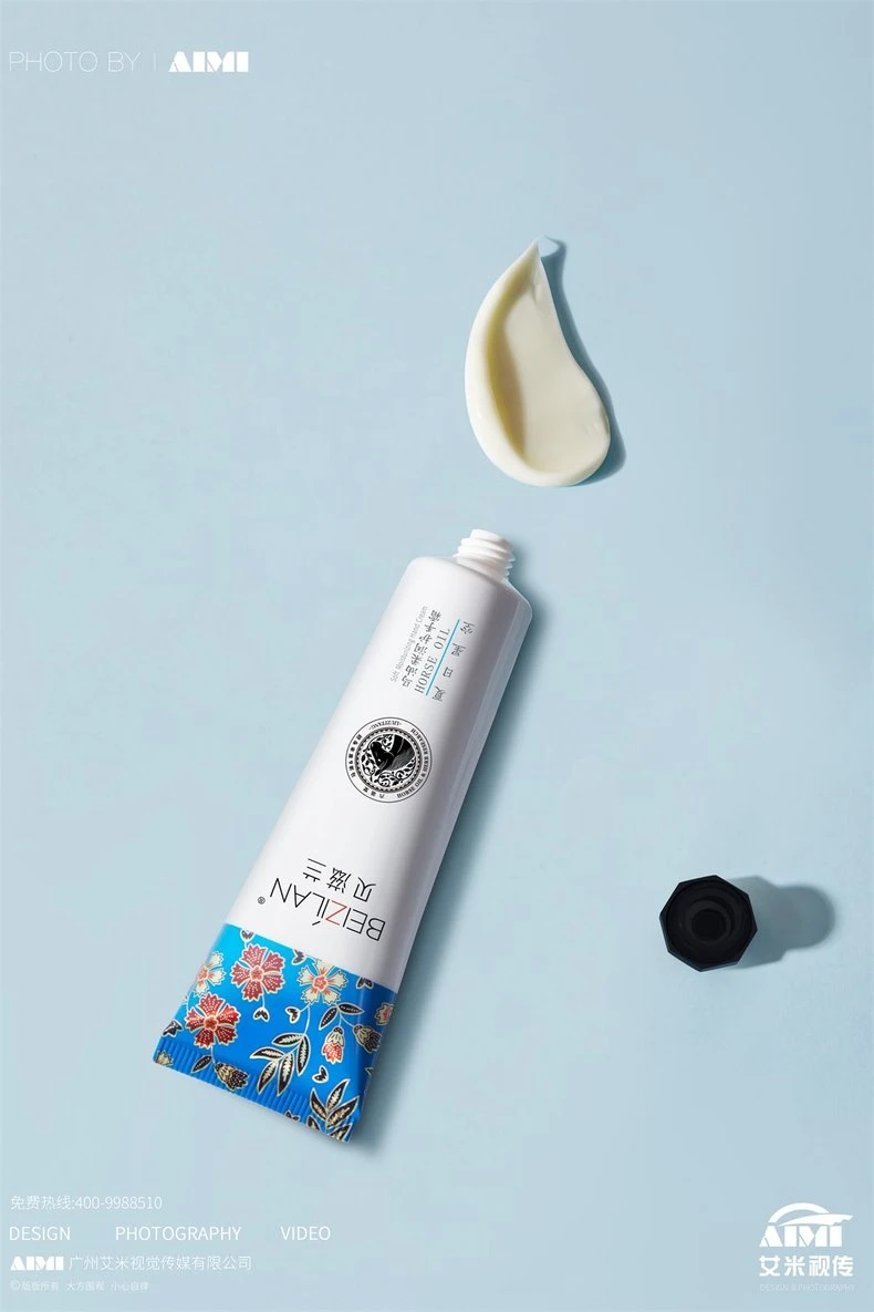Hand Cream flat-lay photography
