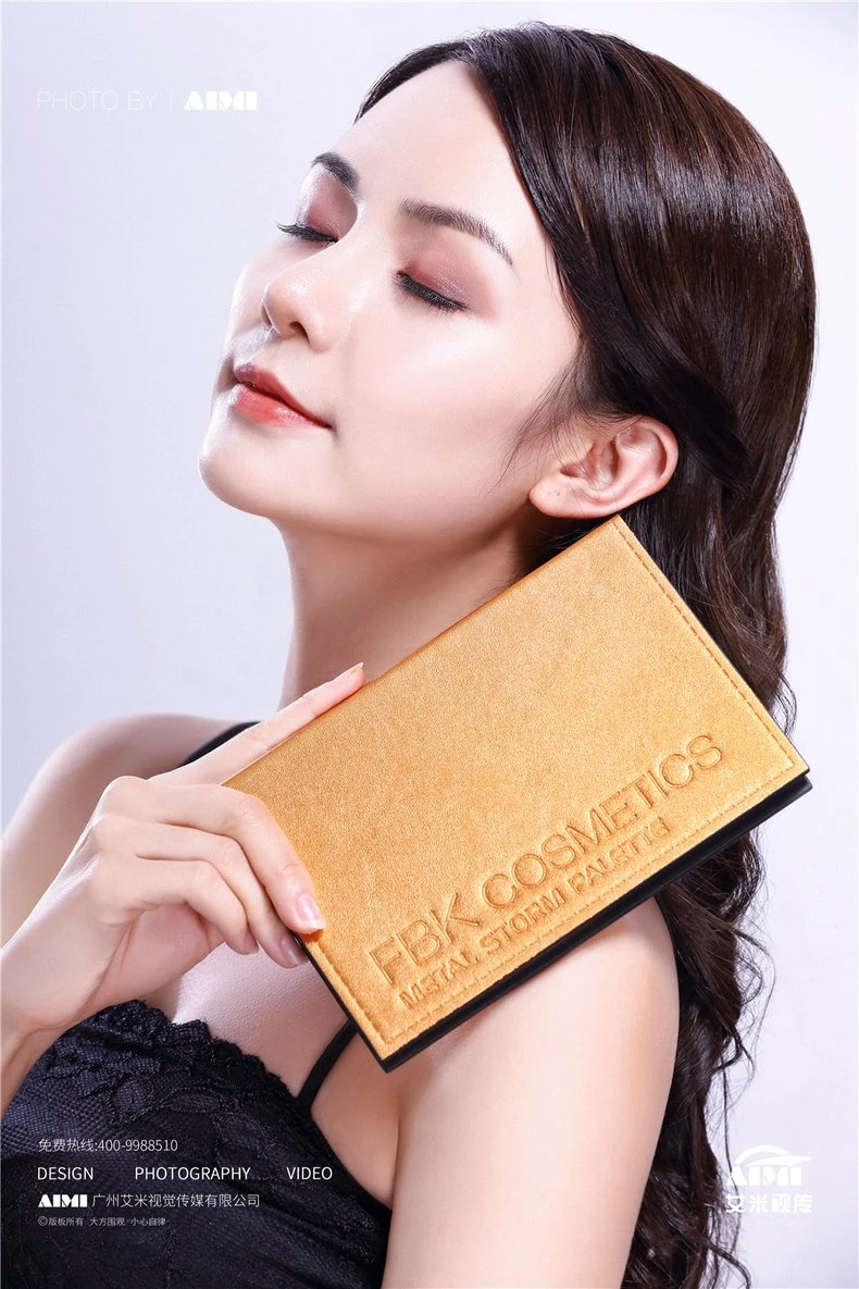Guangzhou beauty eyeshadow shooting company Professional cosmetics model display shooting creative photography
