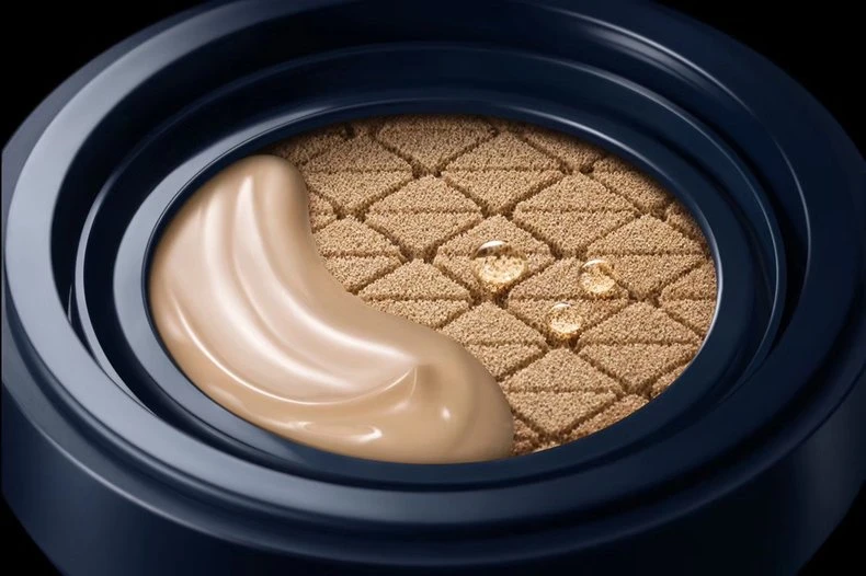 Brand BB Cream / Powder Product Photography Guangzhou Cosmetics Still Life Photography Company creative photography