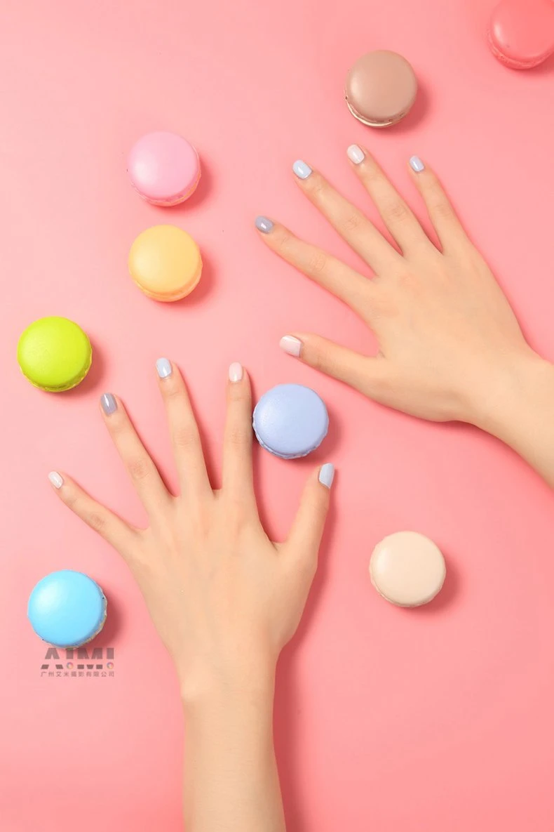 Beauty Nail Polish Scene Photography Hand Touch Product Detail lifestyle photography