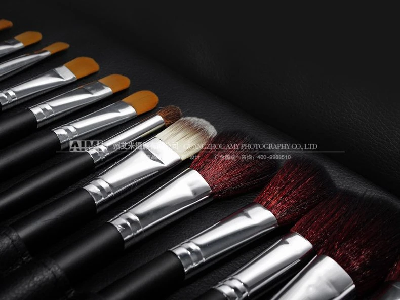 Makeup Tool Set Display Photography Guangzhou Brand Cosmetics Photography Company texture close-up photography