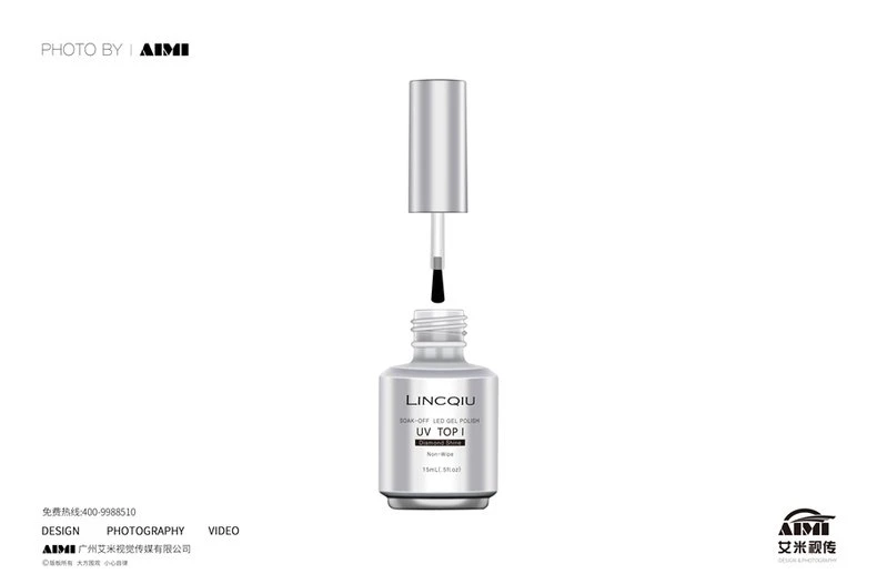 Nail polish still life photography e-commerce Brand Cosmetics creative photography