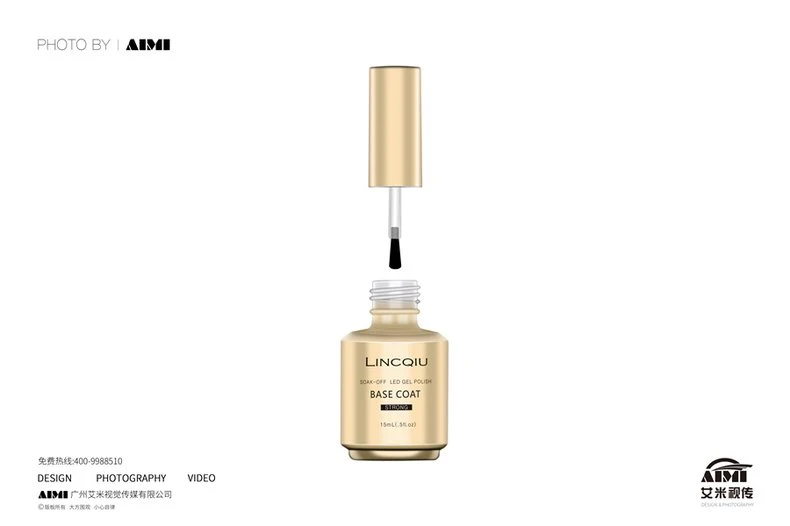 Nail polish still life photography e-commerce Brand Cosmetics white background photography