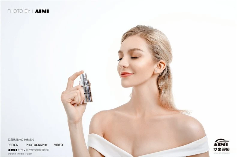 Guangzhou skincare photography graphic modeling image photography commercial advertising texture close-up photography