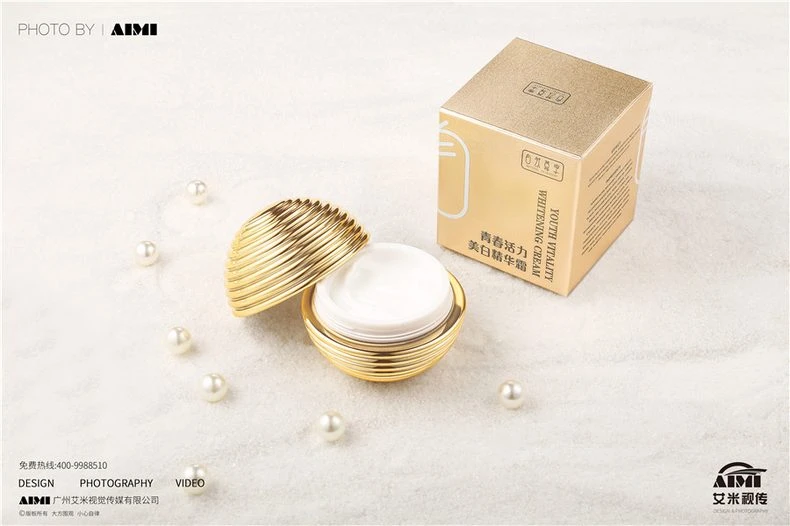 Brand skin care products live action photography Commercial advertising creative flat-lay photography